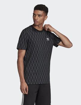 Camiseta Adidas MONO AOP - Negro