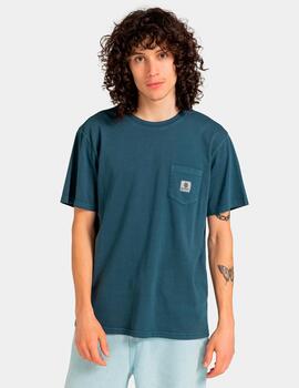 Camiseta ELEMENT BASIC POCKET PIGMENT - Midnight Navy