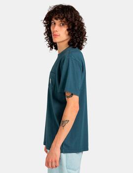 Camiseta ELEMENT BASIC POCKET PIGMENT - Midnight Navy