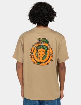 Camiseta ELEMENT SNAKE  - Khaki
