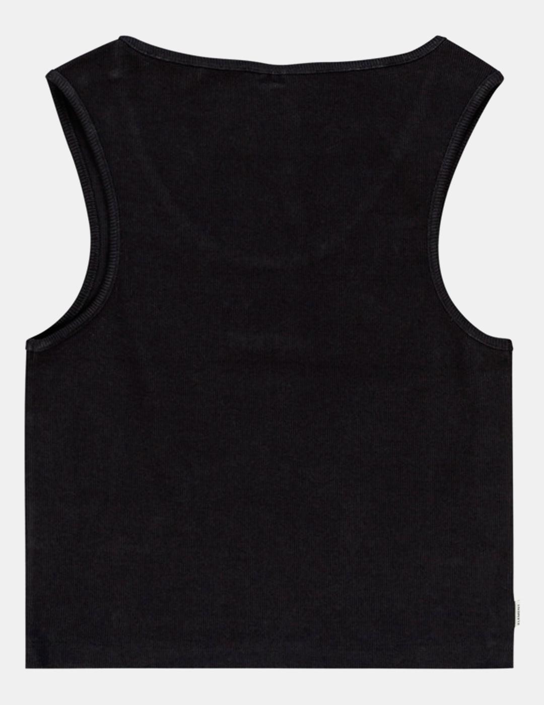 Camiseta W' ELEMENT YARNHILL CROP - Flint Black