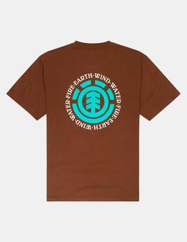 Camiseta ELEMENT SEAL BP  - Chestnut