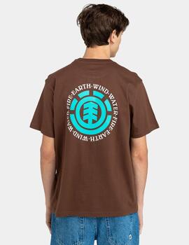 Camiseta ELEMENT SEAL BP  - Chestnut
