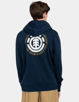 Sudadera Capucha ELEMENT SEAL BP  - Eclipse Navy