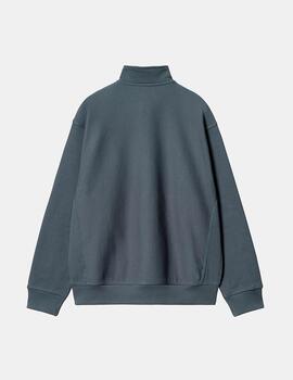 Sudadera CARHARTT HALF ZIP AMERICAN SCRIPT - Ore