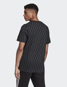 Camiseta Adidas MONO AOP - Negro