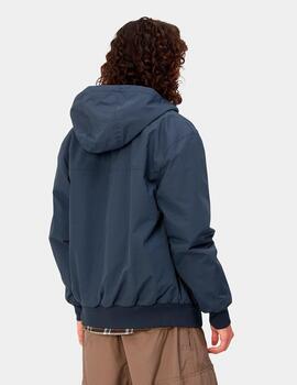 Cazadora CARHARTT HOODED SAIL - Blue/White