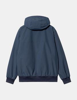 Cazadora CARHARTT HOODED SAIL - Blue/White