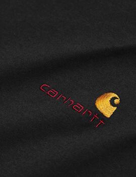 Camiseta Manga Larga CARHARTT AMERICAN SCRIPT - Black