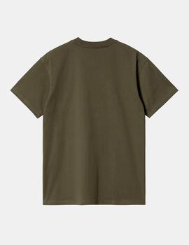 Camiseta CARHARTT AMERICAN SCRIPT - Plant