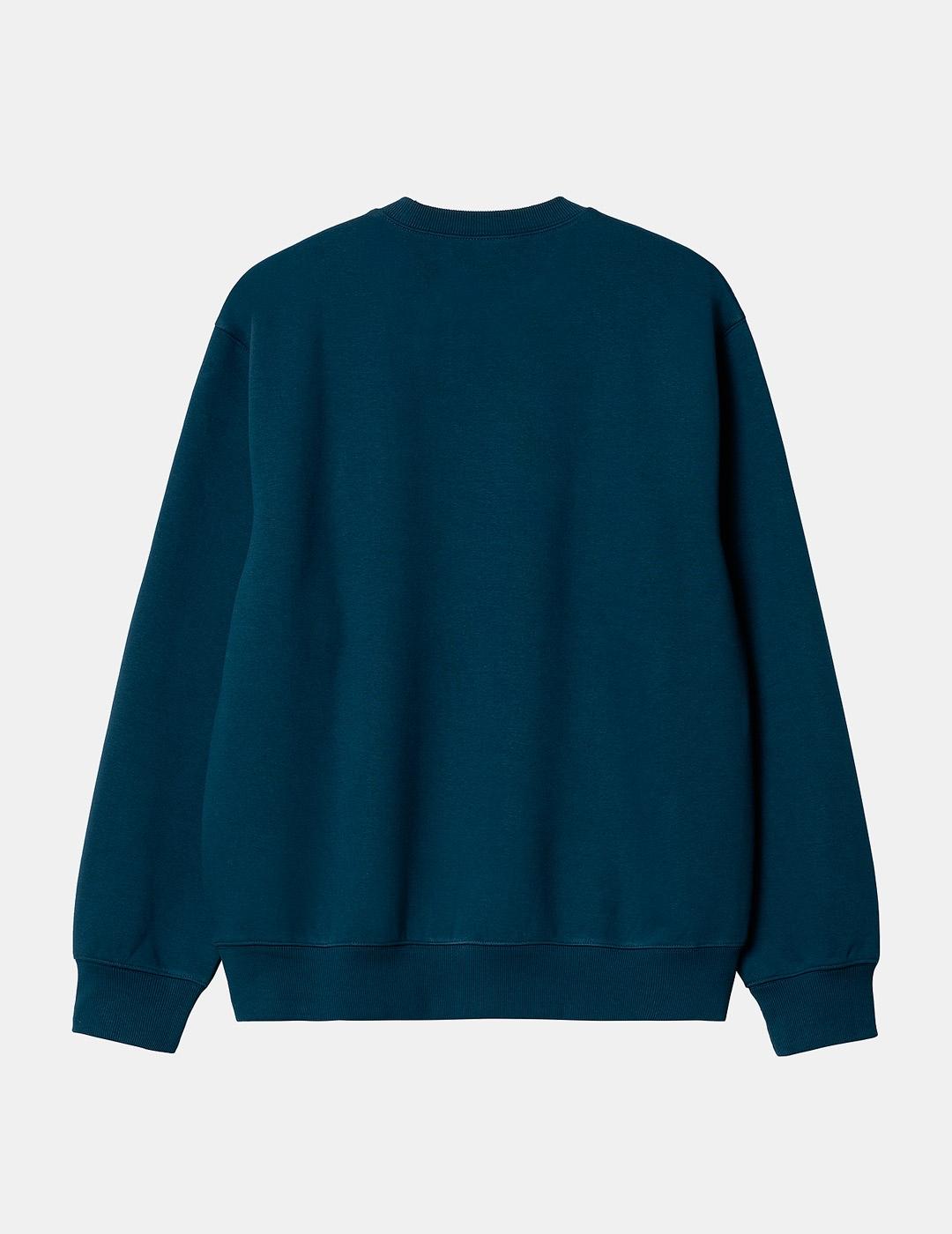 Sudadera CARHARTT SWEAT - Squid/Salt