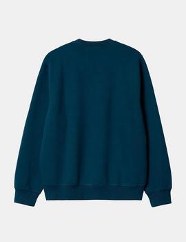 Sudadera CARHARTT SWEAT - Squid/Salt