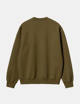Sudadera CARHARTT SWEAT - Highland/Cassis