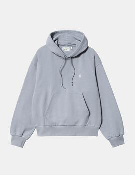Sudadera CARHARTT W' HOODED CASEY - Mirror/Silver
