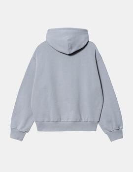 Sudadera CARHARTT W' HOODED CASEY - Mirror/Silver