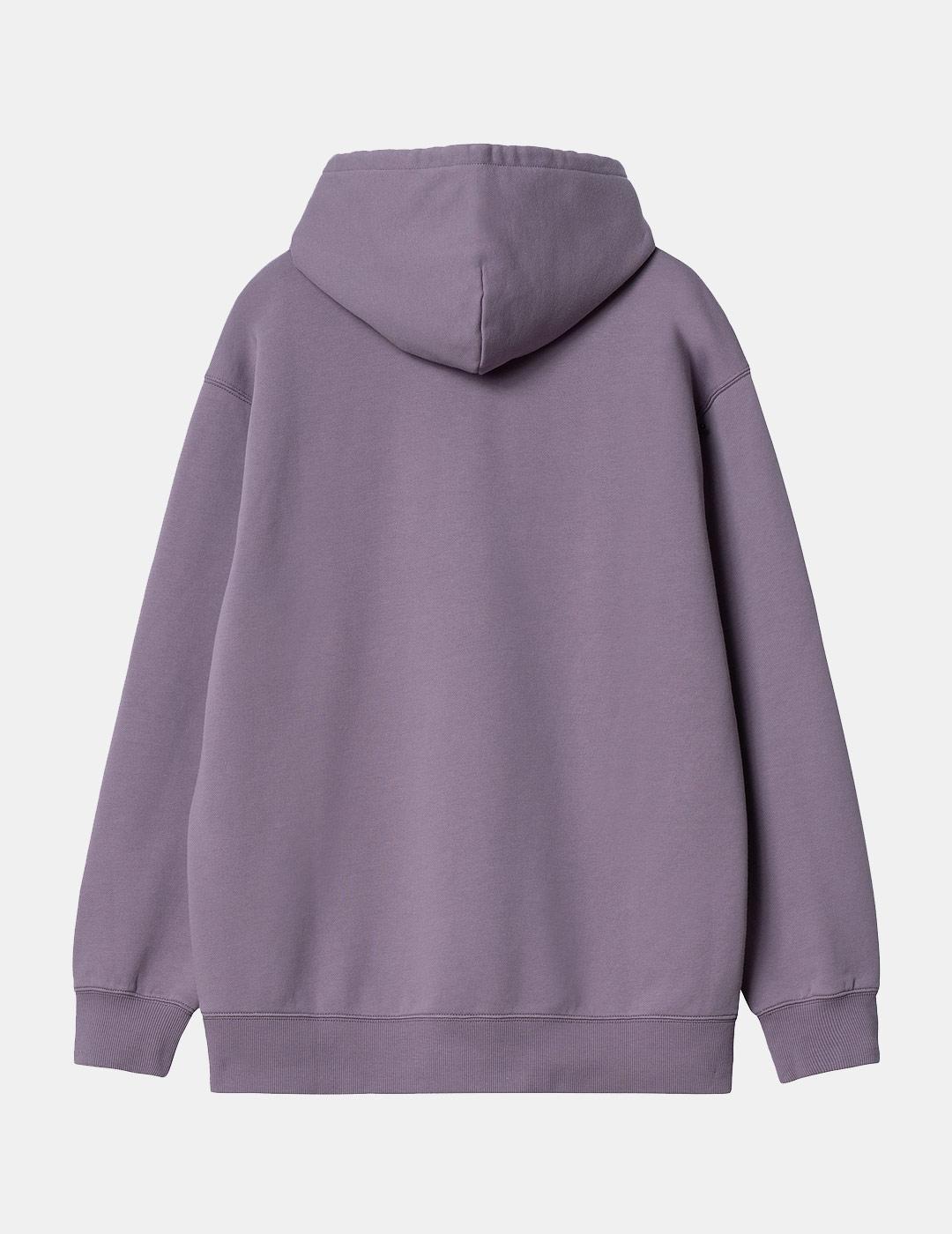 Sudadera W' HOODED CARHARTT - Purple/Green