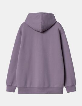 Sudadera W' HOODED CARHARTT - Purple/Green