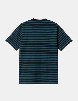 Camiseta CARHARTT SEIDLER POCKET - Squid/Black