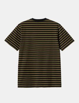 Camiseta CARHARTT SEIDLER POCKET - Highland/Black
