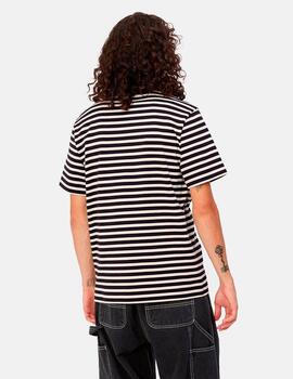 Camiseta CARHARTT SEIDLER POCKET - Salt/Black