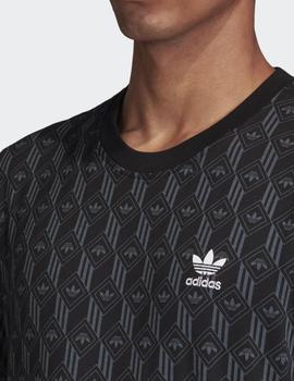 Camiseta Adidas MONO AOP - Negro