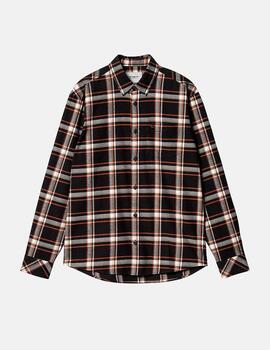 Camisa CARHARTT BARTEN - Black/Black