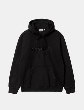 Sudadera Capucha CARHARTT SWEAT - Black/Black