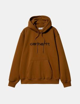 Sudadera Capucha CARHARTT SWEAT - Brown/Black