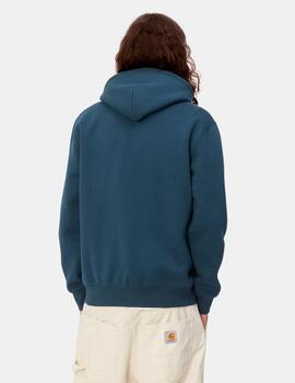 Sudadera Capucha CARHARTT SWEAT - Squid/Salt