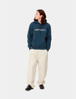 Sudadera Capucha CARHARTT SWEAT - Squid/Salt