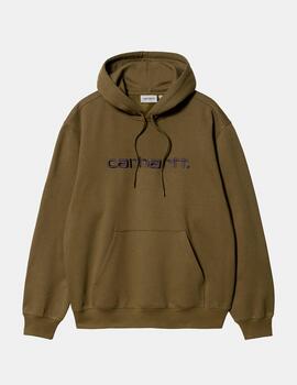 Sudadera Capucha CARHARTT SWEAT - Highland/Cassis