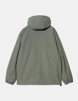 Canguro CARHARTT WINDBREAKER - Smoke Green/Black