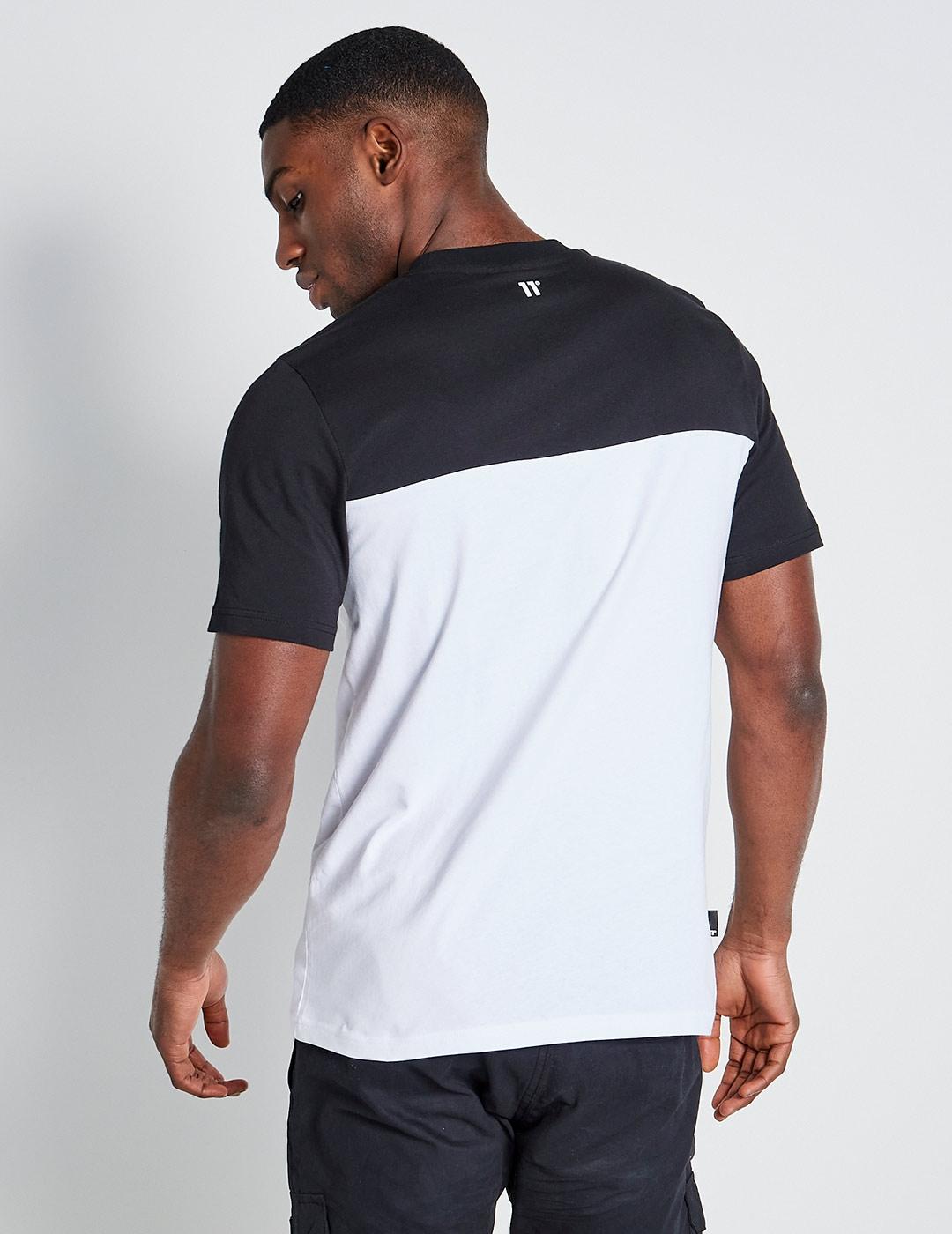 Camiseta 11 Degrees DOUBLE TAPED - Black / White