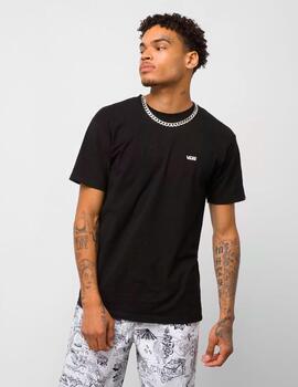 Camiseta VANS LEFT CHEST LOGO - Black/White