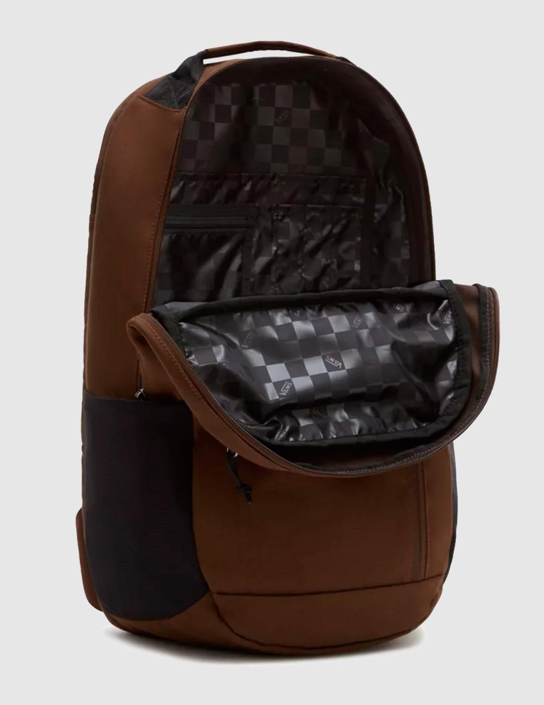 Mochila VANS DISORDER PLUS NICK 24L- Brown/Black