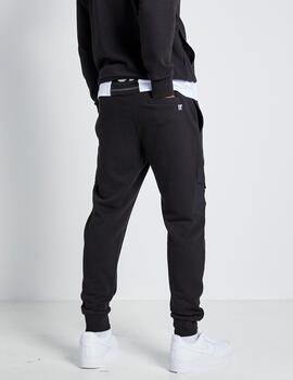 Pantalon ELEVEN WOVEN POCKET - Black