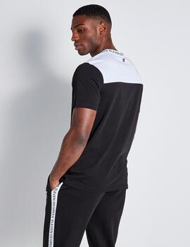 Camiseta ELEVEN TEXT PRINT BLOCK - Black / White