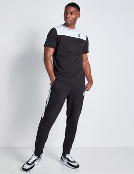 Camiseta ELEVEN TEXT PRINT BLOCK - Black / White