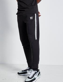 Pantalón ELEVEN TEXT PRINT BLOCK - Black / White