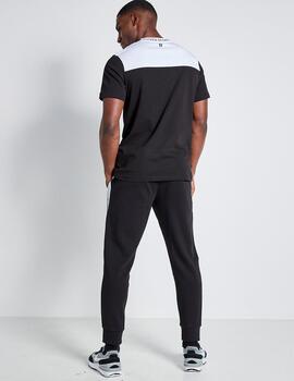 Pantalón ELEVEN TEXT PRINT BLOCK - Black / White