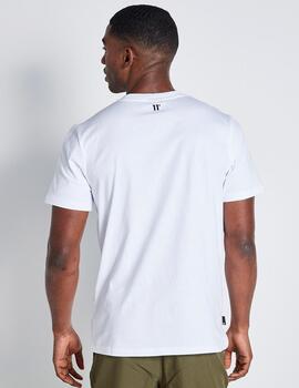 Camiseta 11 DEGREES CHEST TAPED - White