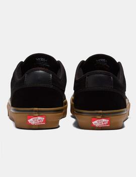 Zapatillas VANS SKATE CHUKKA LOW - Black/Black/Gum