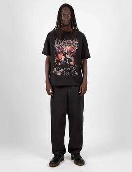 Camiseta WASTED PARIS BERSERK - Faded Black