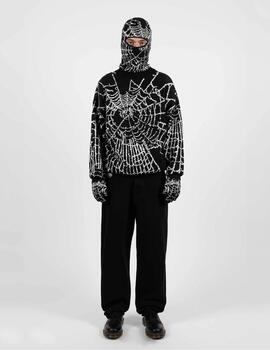 Jersey WASTED PARIS GRID - Black/White