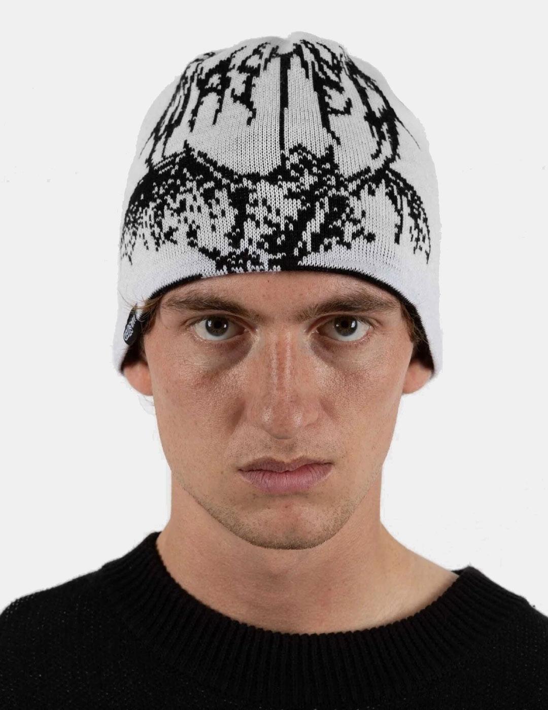 Gorro WASTED PARIS BROW REVERSE BELA - Black/White