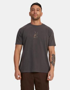 Camiseta RVCA KRAK EAGLE- Washed Black