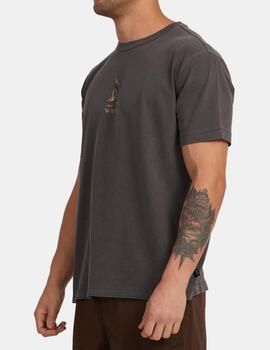 Camiseta RVCA KRAK EAGLE- Washed Black