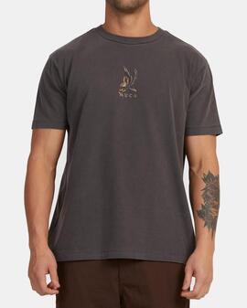Camiseta RVCA KRAK EAGLE- Washed Black