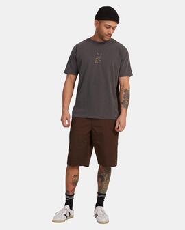 Camiseta RVCA KRAK EAGLE- Washed Black