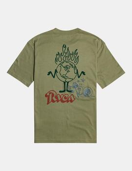 Camiseta RVCA SCORCHED - Feldspar